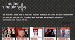 Desktop Screenshot of mulhersingular.com.br